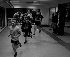 Boks klub Knockout Ljubljana - treningi